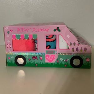 Betsey Johnson ice cream socks, NWT